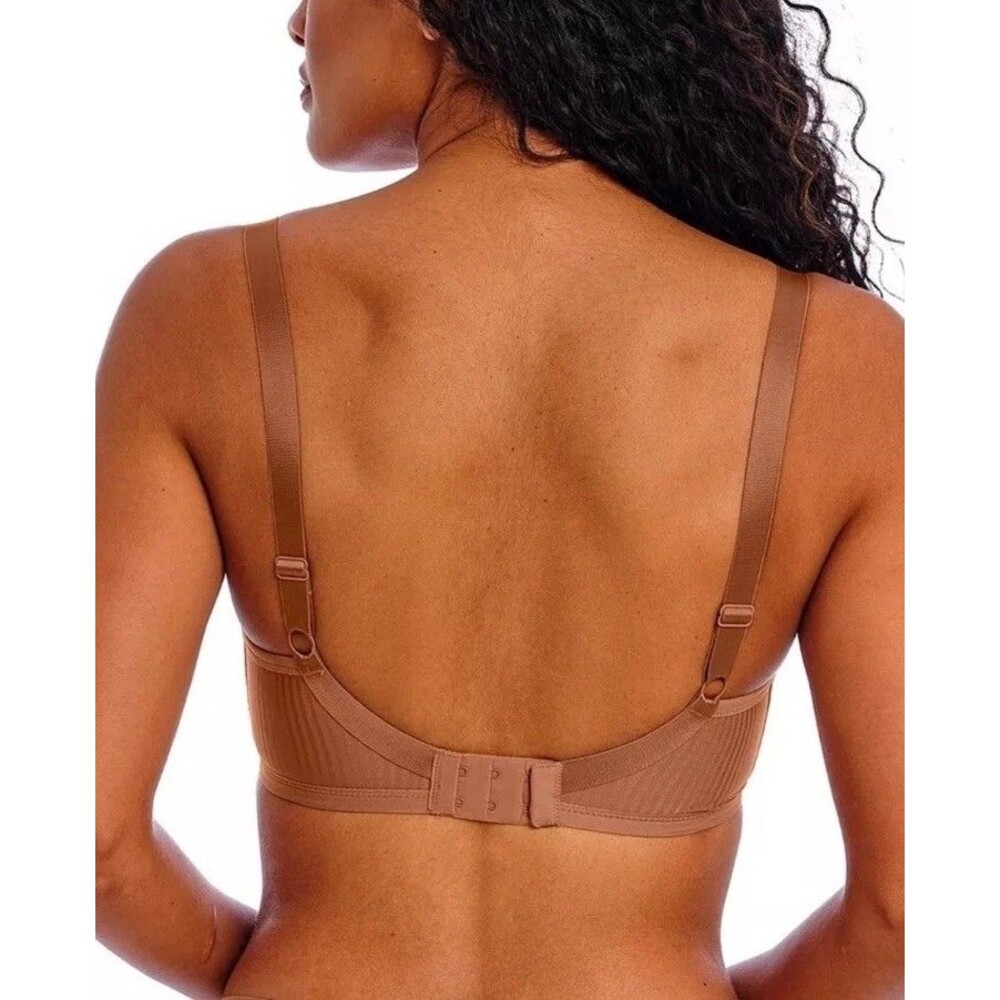 Freya Tan Ribbed Underwire Bra - Picture 2 of 7
